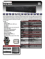 Preview for 38 page of Dynamic CCTV MX-SDI Series Manual