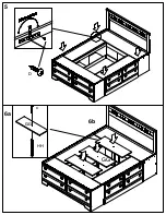 Предварительный просмотр 6 страницы Dynamic Furniture STORAGE BED Assembly Instructions Manual