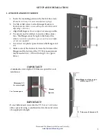 Предварительный просмотр 5 страницы Dynamic Mounting Down and Out Mount Installation And Assembly Manual