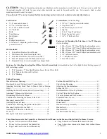 Предварительный просмотр 2 страницы Dynamic Mounting Up and Over Manual Mount Installation Directions Manual