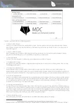 Preview for 7 page of Dynamic Projection MDC-X Quick Setup Manual And Manual