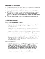 Preview for 20 page of Dynamic Saunas DYN6101 Owner'S Manual