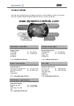 Preview for 52 page of Dynamic DX Series Installation Manual