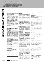 Preview for 6 page of Dynamic EMGA MF 2000 User Manual