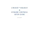 Preview for 1 page of Dynamic GyroSet Setup Manual