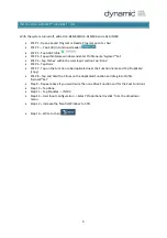 Preview for 9 page of Dynamic GyroSet Setup Manual