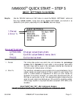 Preview for 7 page of Dynamic IVM6000-LP Quick Start Manual