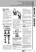 Preview for 3 page of Dynamic Junior Combi User Manual