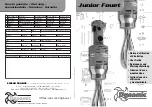 Dynamic Junior Fouet User Manual preview