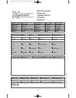 Preview for 40 page of Dynamic MX-91 User Manual