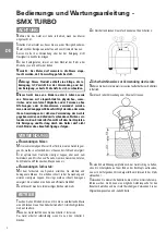 Предварительный просмотр 8 страницы Dynamic SMX 300 BLENDER TURBO User Manual