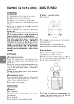 Предварительный просмотр 18 страницы Dynamic SMX 300 BLENDER TURBO User Manual