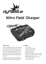 Dynamite Nitro Field Charger Quick Start Manual preview