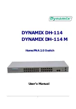 Preview for 1 page of Dynamix DYNAMIX DH-114 User Manual