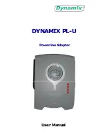 Preview for 1 page of Dynamix HomePlug PL-U User Manual