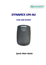 Dynamix UM-AU Quick Start Manual предпросмотр