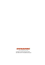 Preview for 105 page of Dynapac 10000333x0A000001 Instruction Manual