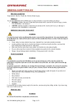 Preview for 4 page of Dynapac BA41/BB Series Instructions And Spare Parts Catalogue