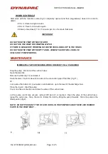 Preview for 8 page of Dynapac BA41/BB Series Instructions And Spare Parts Catalogue