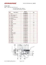 Preview for 12 page of Dynapac BA41/BB Series Instructions And Spare Parts Catalogue