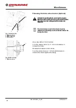 Preview for 62 page of Dynapac CC1300C Instruction Manual