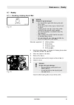 Предварительный просмотр 79 страницы Dynapac DRP45DX Operating Instructions Manual