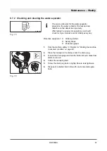 Предварительный просмотр 81 страницы Dynapac DRP45DX Operating Instructions Manual