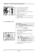 Предварительный просмотр 92 страницы Dynapac DRP45DX Operating Instructions Manual