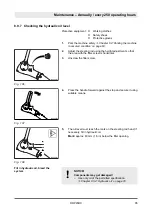 Предварительный просмотр 95 страницы Dynapac DRP45DX Operating Instructions Manual