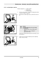 Предварительный просмотр 99 страницы Dynapac DRP45DX Operating Instructions Manual