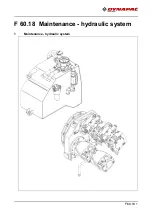 Preview for 275 page of Dynapac F1800C Operation & Maintenance Manual