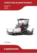 Preview for 1 page of Dynapac F1800W Operation & Maintenance Manual