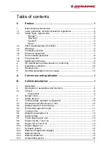 Preview for 3 page of Dynapac F1800W Operation & Maintenance Manual