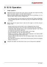 Preview for 85 page of Dynapac F1800W Operation & Maintenance Manual