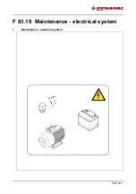 Preview for 303 page of Dynapac F1800W Operation & Maintenance Manual