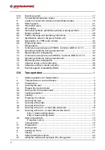 Preview for 4 page of Dynapac F2500C Operation & Maintenance Manual