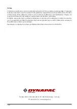 Предварительный просмотр 5 страницы Dynapac Hatz F80W Workshop Manual