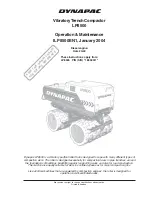 Dynapac LP8500 Operation & Maintenance Manual preview