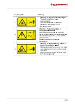 Preview for 61 page of Dynapac MF2500CM Operating Instructions Manual