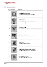 Preview for 62 page of Dynapac MF2500CM Operating Instructions Manual