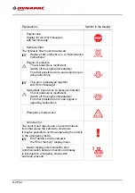 Preview for 250 page of Dynapac MF2500CM Operating Instructions Manual