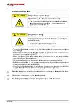 Preview for 296 page of Dynapac MF2500CM Operating Instructions Manual