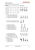 Preview for 122 page of Dynapac PL2000F Instruction Manual