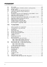 Preview for 4 page of Dynapac SD2500W Operation & Maintenance Manual