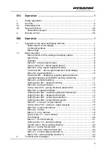 Preview for 5 page of Dynapac SD2500W Operation & Maintenance Manual