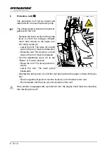 Preview for 70 page of Dynapac SD2500W Operation & Maintenance Manual