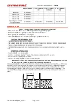 Preview for 7 page of Dynapac SMART Poker SMART28 Instructions And Spare Parts Catalogue