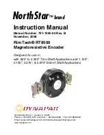 DYNAPAR NorthStar Rim Tach RT8500 Instruction Manual preview