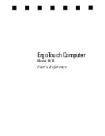 Dynapro Technologies Ergo Touch 3010 User Reference preview