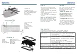 Предварительный просмотр 3 страницы dynarex DynaRest Airfloat 100 Quick Start Manual